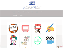 Tablet Screenshot of bluebirdpictures.org